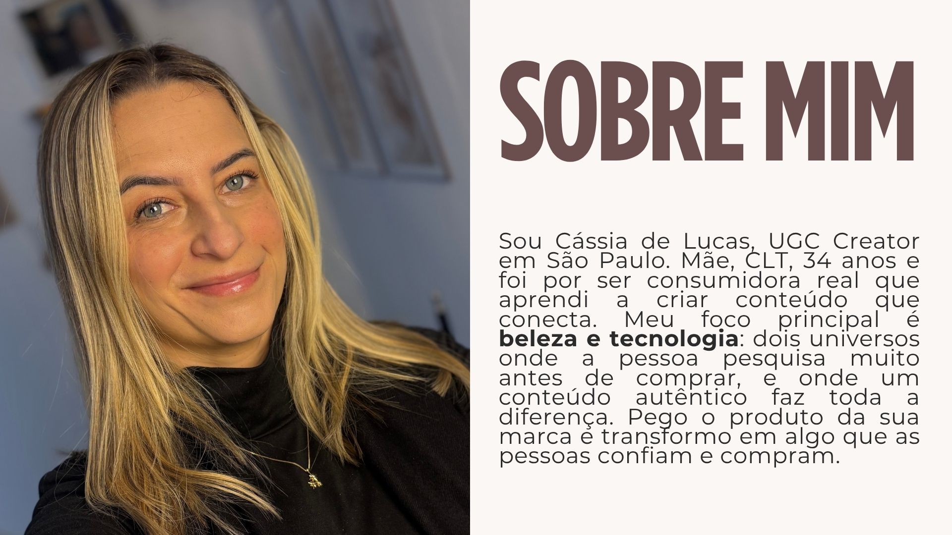 Sobre Cássia de Lucas